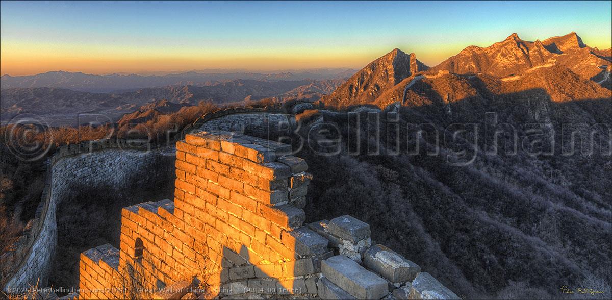Peter Bellingham Photography Great Wall of China - China T (PBH4 00 16066)